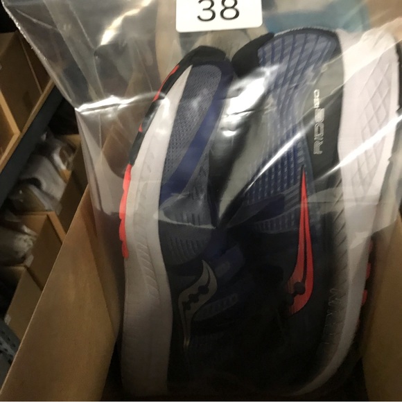 Saucony Ride ISO Blue Athletic Running Shoes S20444-3 Men's Size 11.5 - Picture 13 of 13